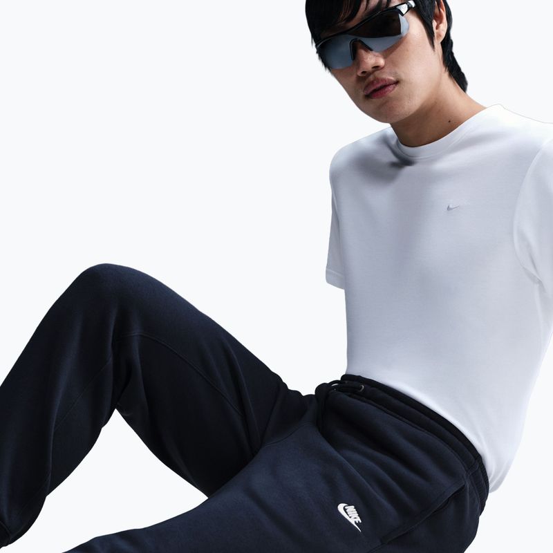 Pánské kalhoty Nike Club Jogger obsidian/obsidian/white 4