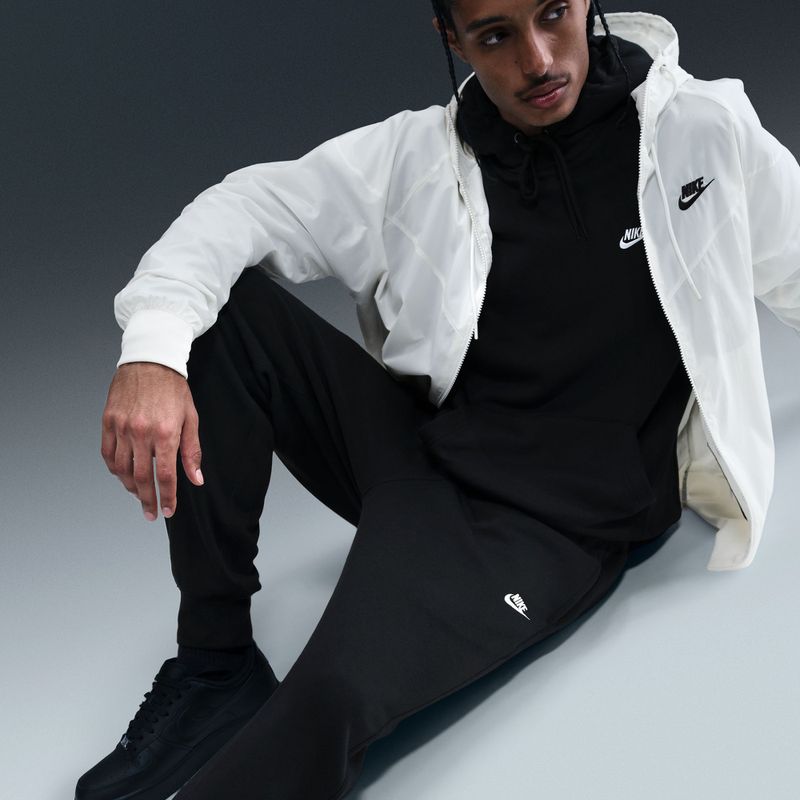 Pánské tepláky Nike Club Jogger black/black/white 5