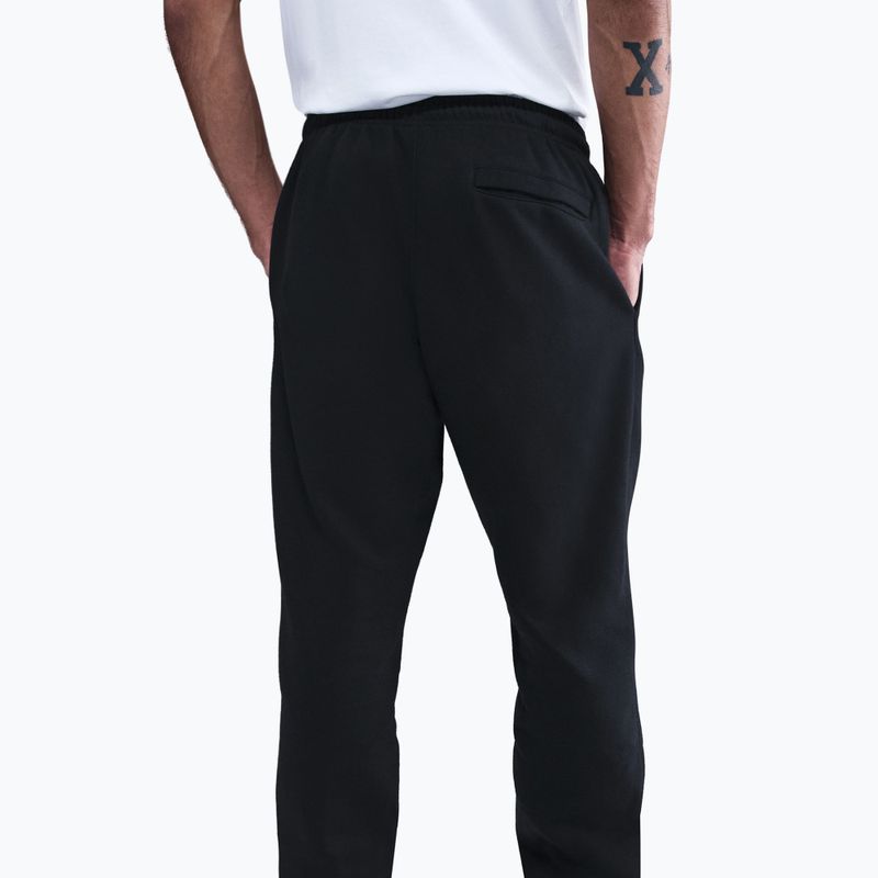 Pánské tepláky Nike Club Cuffed Brushed black/black/white 5