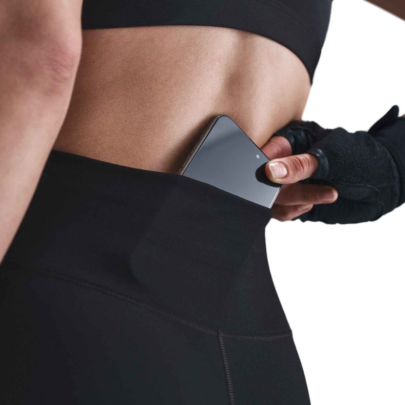Dámské legíny Nike One High-Waisted black/white 4