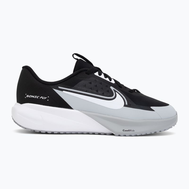 Boty  Nike Sonic Fly black/wolf grey/white 2