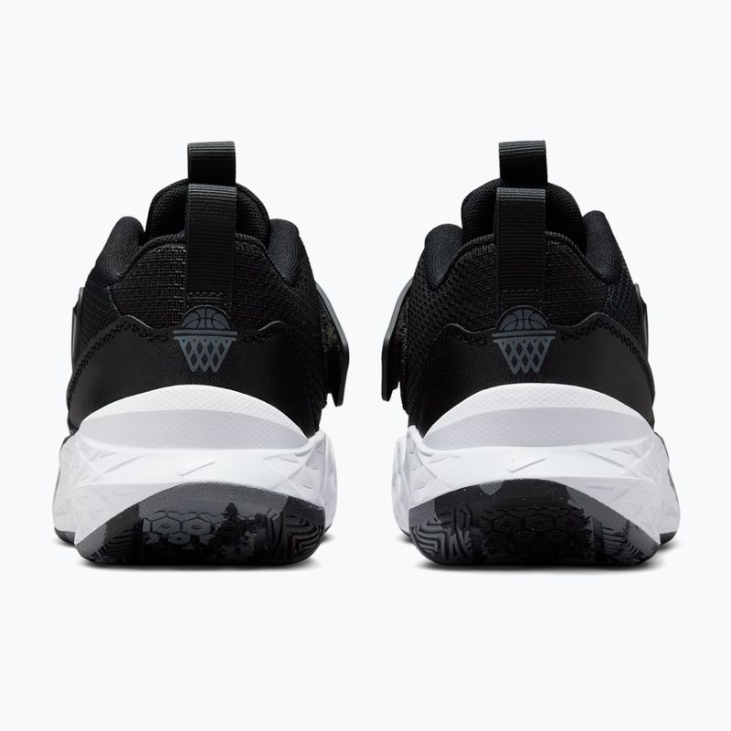 Dětské boty Nike Team Hustle D 12 black/anthracite/white 4