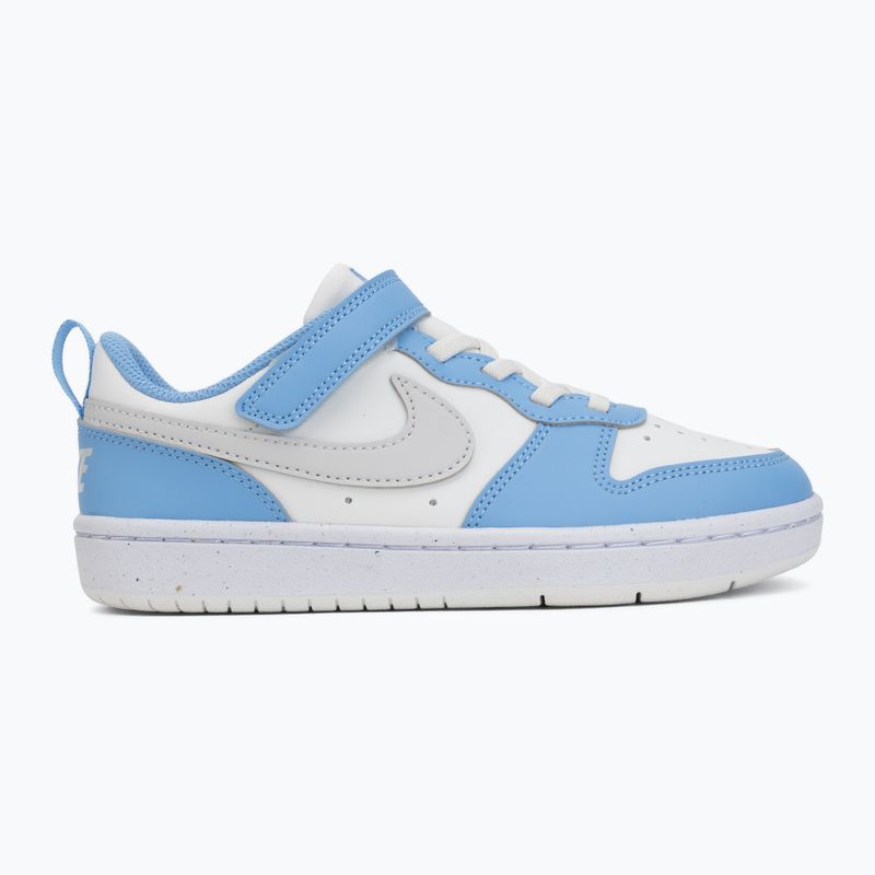 Dětské boty Nike Court Borough Low Recraft summit white/cobalt pulse/vast grey 2
