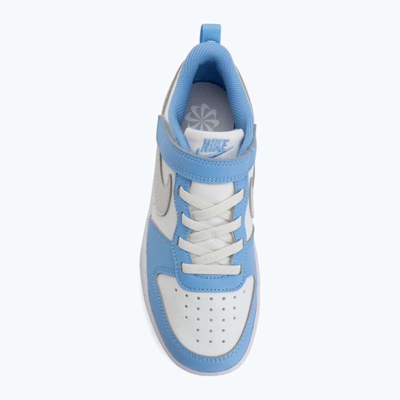 Dětské boty Nike Court Borough Low Recraft summit white/cobalt pulse/vast grey 5