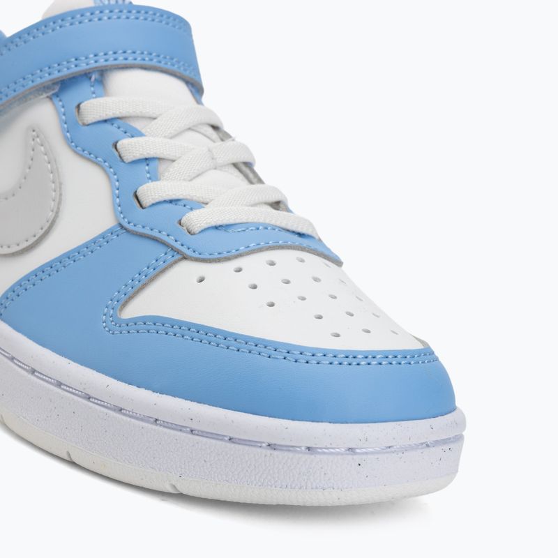 Dětské boty Nike Court Borough Low Recraft summit white/cobalt pulse/vast grey 7