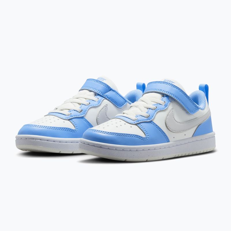 Dětské boty Nike Court Borough Low Recraft summit white/cobalt pulse/vast grey 3