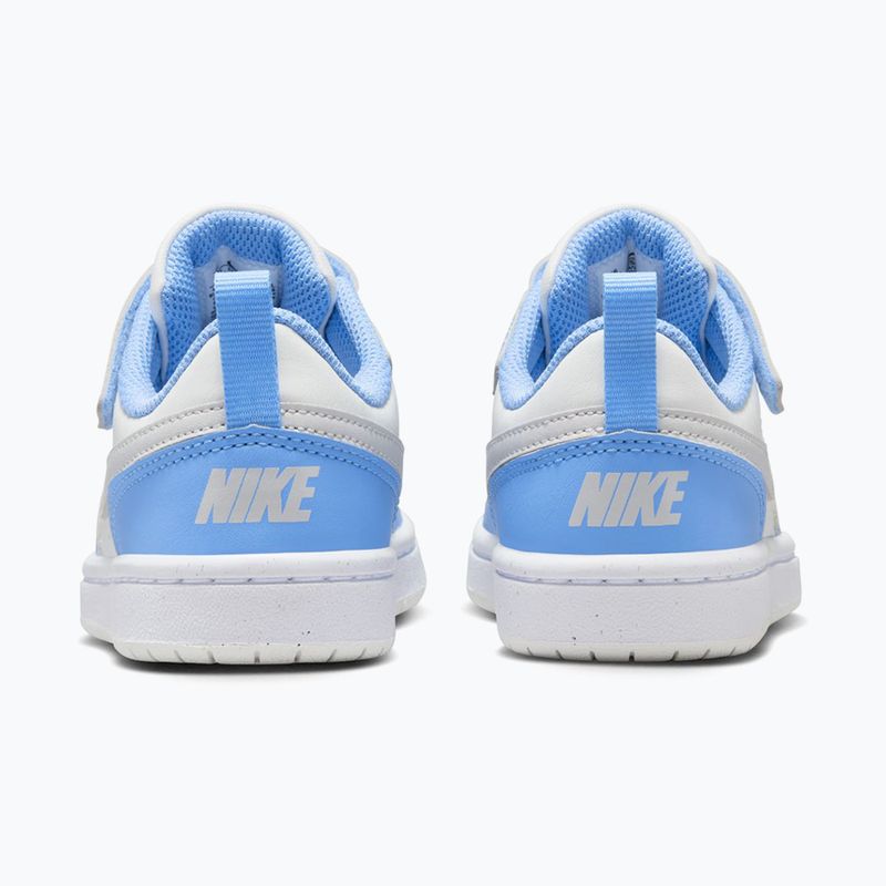 Dětské boty Nike Court Borough Low Recraft summit white/cobalt pulse/vast grey 4