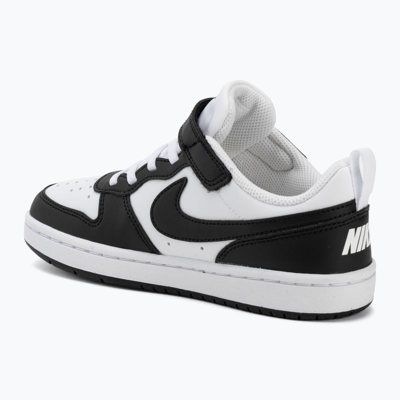 Dětské boty do vody Nike Court Borough Low Recraft white/black 3