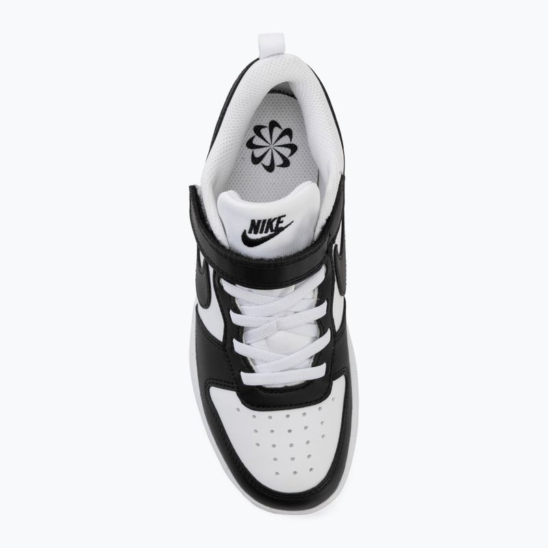 Dětské boty do vody Nike Court Borough Low Recraft white/black 5