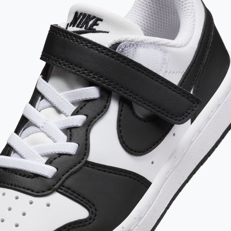 Dětské boty do vody Nike Court Borough Low Recraft white/black 5