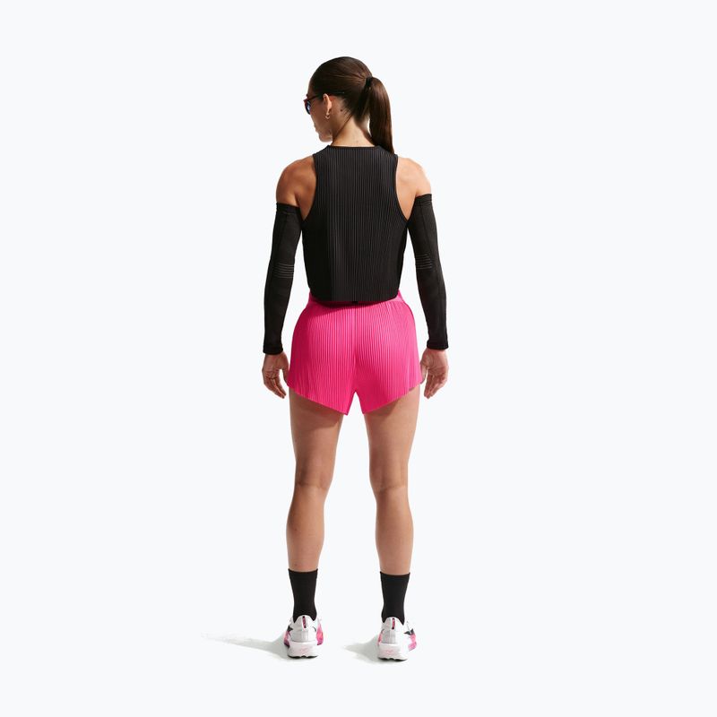 Dámské běžecké šortky Nike AeroSwift Dri-Fit ADV Mid-Rise 3" hyper pink/black 3