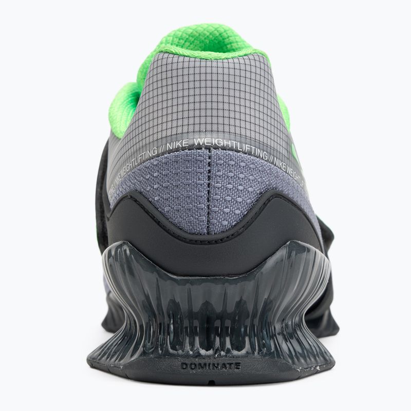 Vzpěračské boty Nike Romaleos 4 ashen slate/green strike/anthracite 6