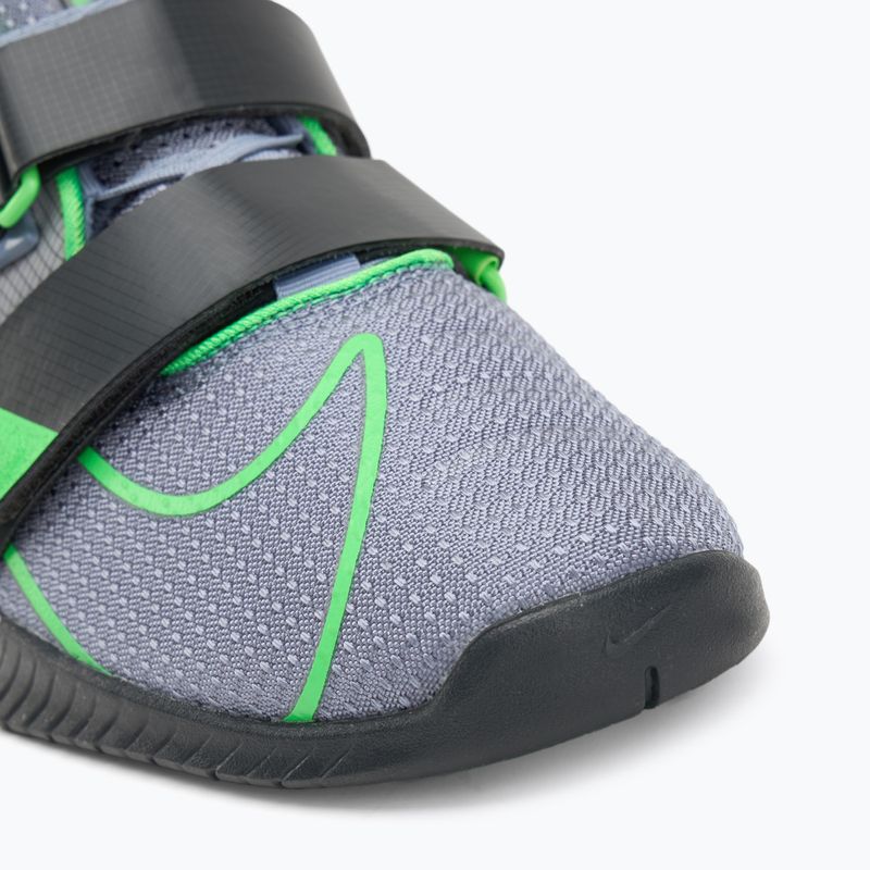 Vzpěračské boty Nike Romaleos 4 ashen slate/green strike/anthracite 7