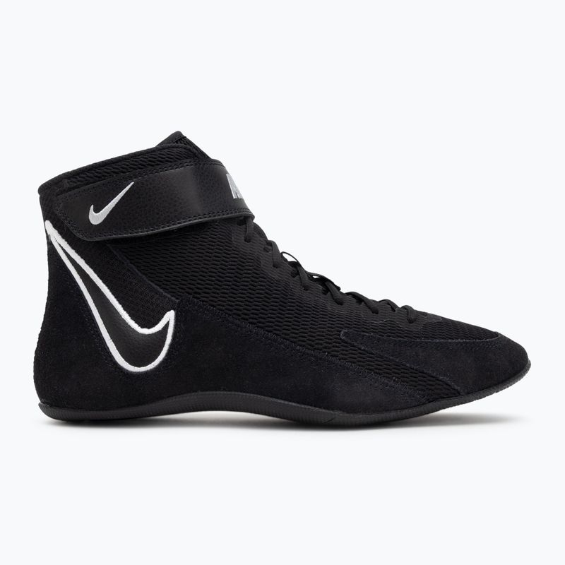 Zápasnické boty Nike Speedsweep VIII black/white/black/wolf grey 2