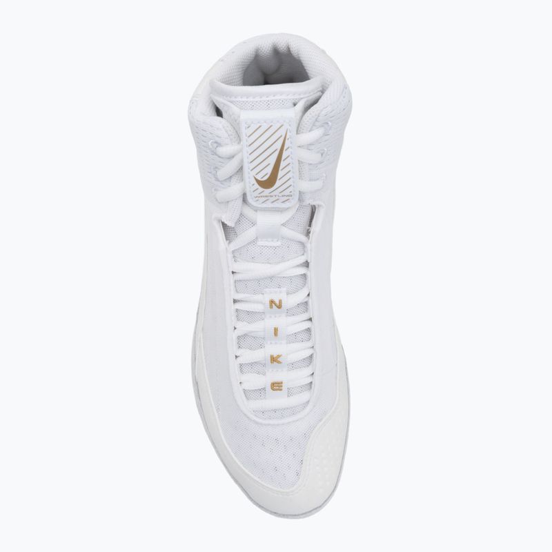 Zápasnická obuv Nike Inflict 4 white/metallic gold/photon dust/black 5