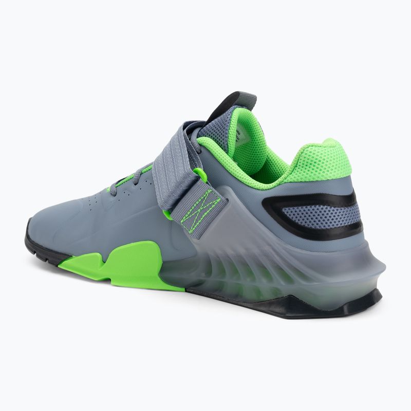 Vzpěračské boty Nike Savaleos ashen slate/green strike/anthracite 3