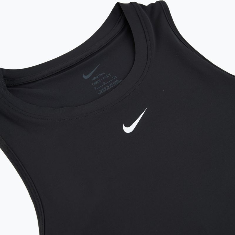 Dámské tréninkové tričko Nike One Classic Dri-Fit Tank Top black/white 9