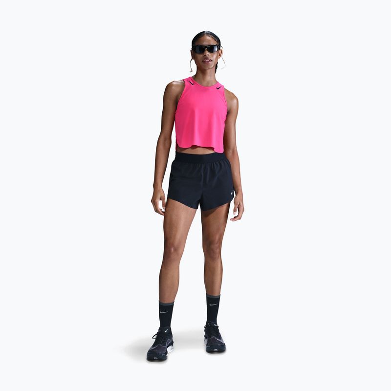 Dámské běžecké tričko Nike AeroSwift hyper pink/black 2