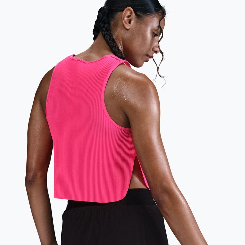 Dámské běžecké tričko Nike AeroSwift hyper pink/black 5