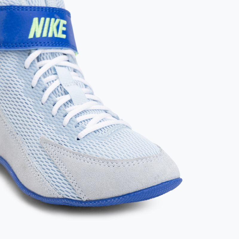 Dětské zápasnické boty Nike Speedsweep VIII GS blue tint/hyper royal/lime blast/white 7