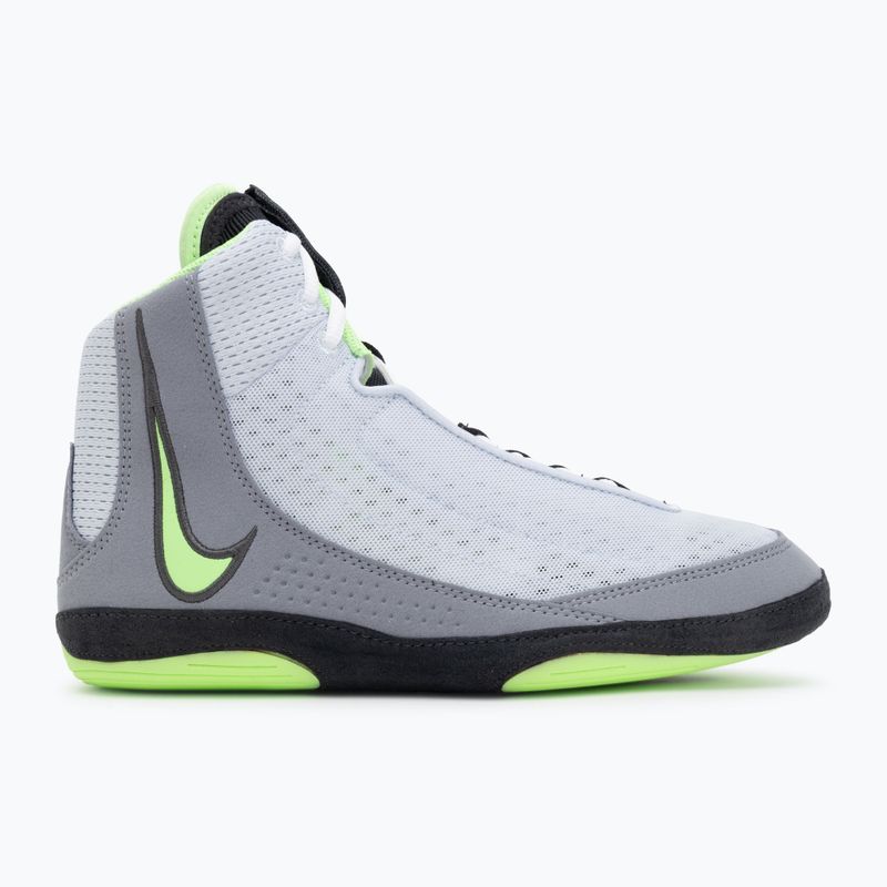 Zápasnické boty Nike Inflict 4 football grey/lime blast/anthracite/white 2