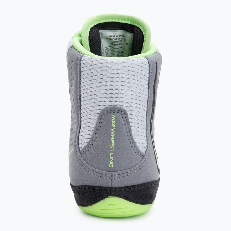 Zápasnické boty Nike Inflict 4 football grey/lime blast/anthracite/white 6