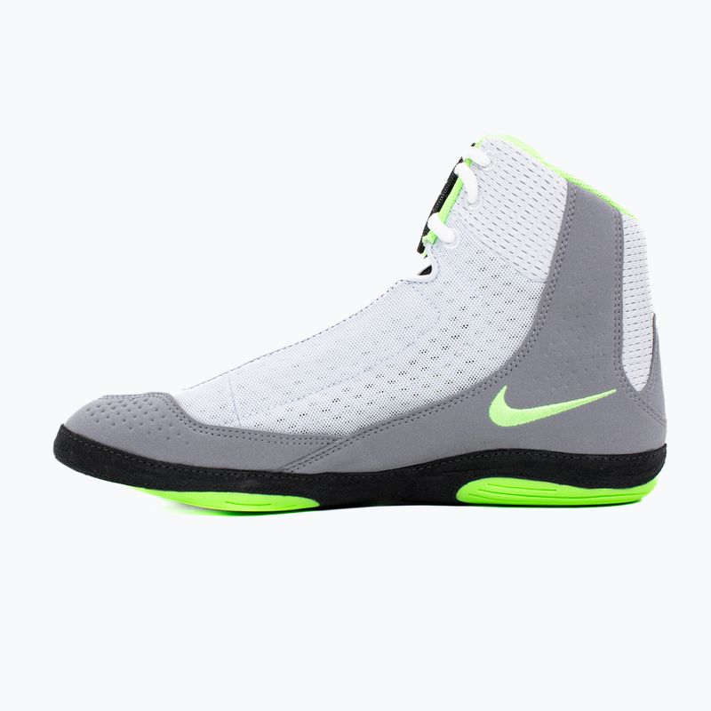 Zápasnické boty Nike Inflict 4 football grey/lime blast/anthracite/white 9