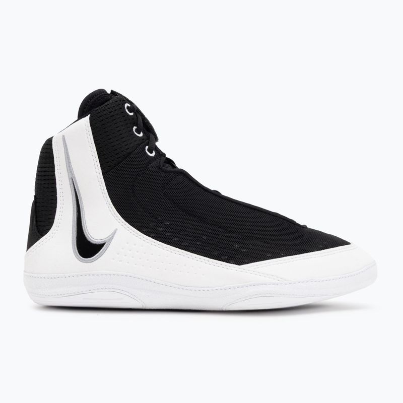 Zápasnické boty Nike Inflict 4 black/white/wolf grey 2