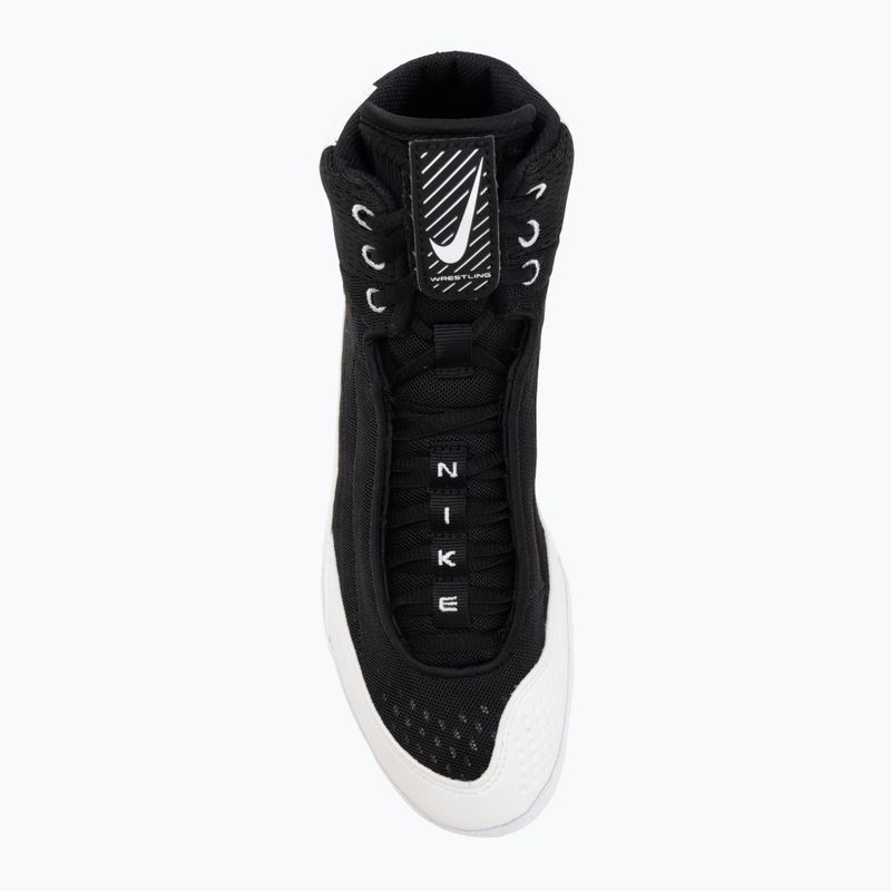 Zápasnické boty Nike Inflict 4 black/white/wolf grey 5