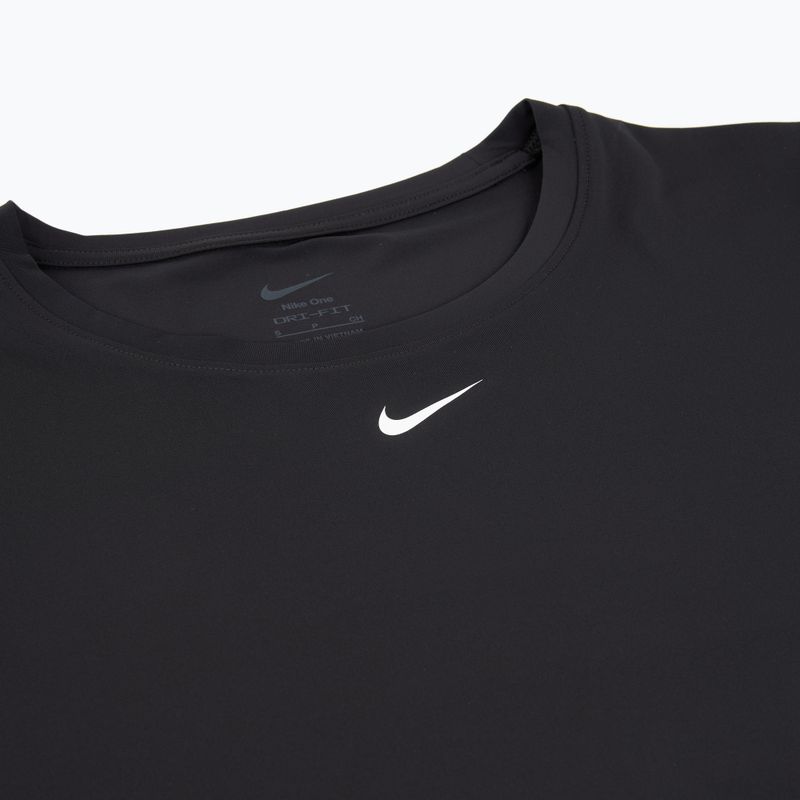 Dámské tréninkové tričko Nike One Classic Dri-Fit black/white 9