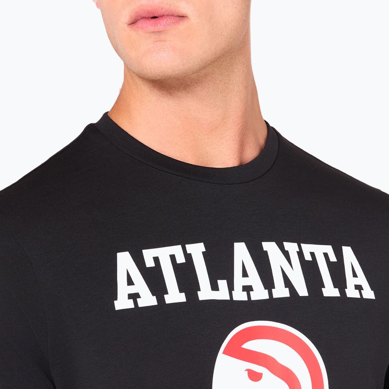Pánské tričko New Era NOS NBA Regular Atlanta Hawks black 6