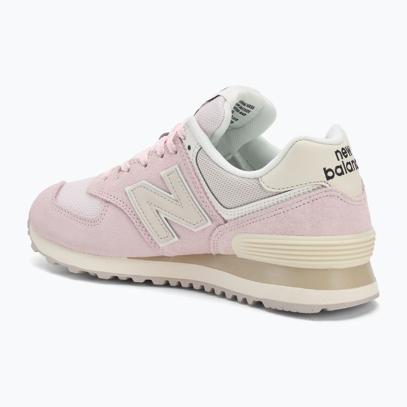 Dámské boty New Balance 574's V2 light pink/white 3