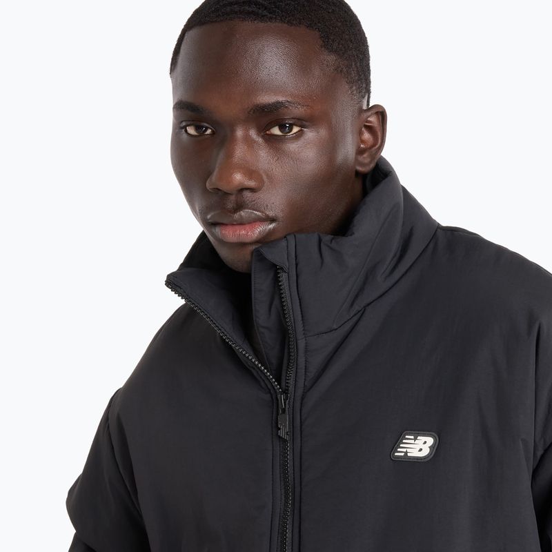 Pánská prošívaná bunda New Balance Hoops Puffer black 4
