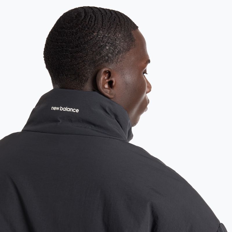 Pánská prošívaná bunda New Balance Hoops Puffer black 5