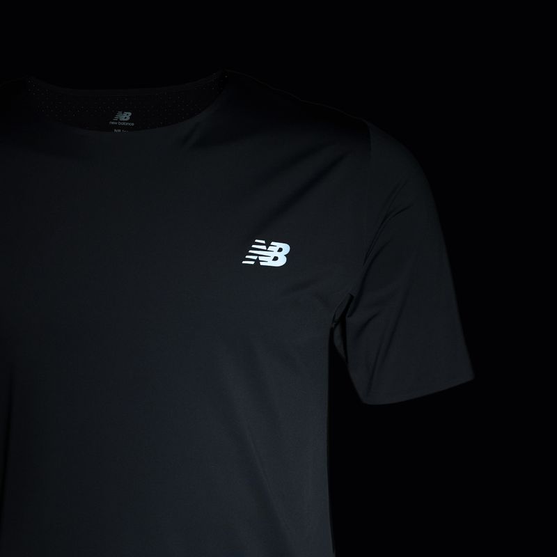 Pánské běžecké tričko New Balance Race Day graphite 5