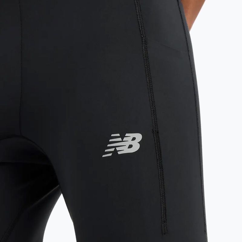 Pánské běžecké legíny New Balance Sleek Pocket black 6