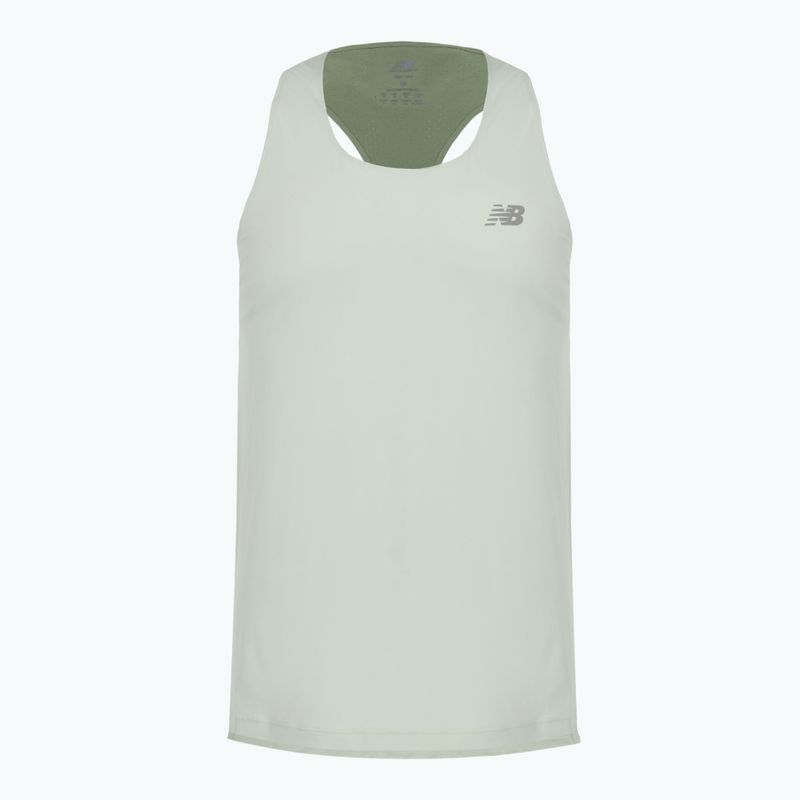 Pánské běžecké tílko New Balance Race Day Tank clayash 7