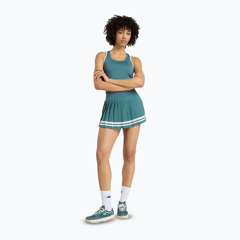 Dámské tenisové tričko New Balance Tournament Novelty Tank W new spruce 2