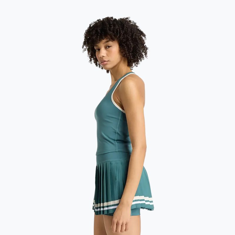 Dámské tenisové tričko New Balance Tournament Novelty Tank W new spruce 4