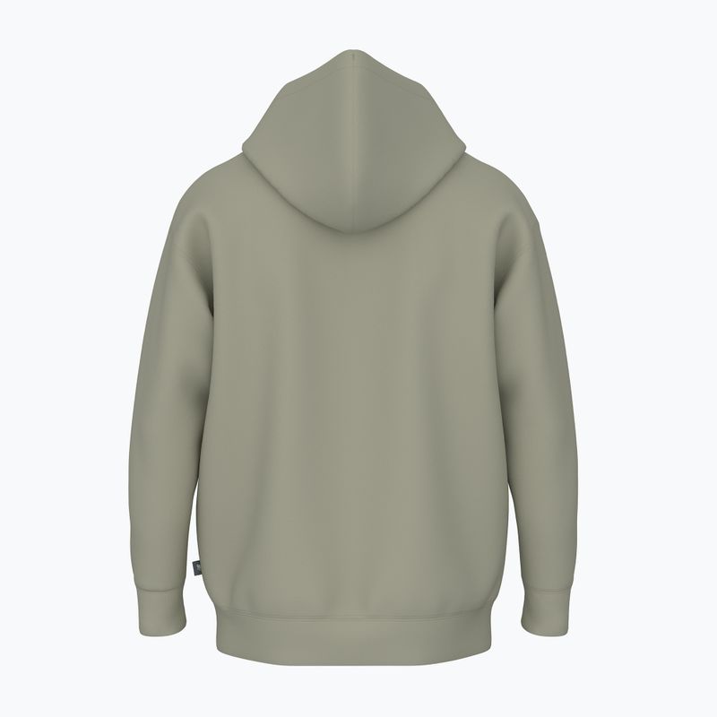 Pánská mikina New Balance Reimagine Fleece Hraphic Hoody olivine 2