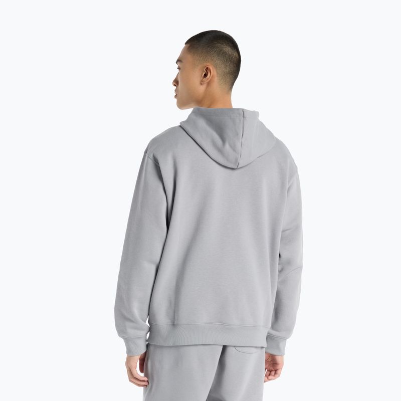 Pánská mikina New Balance Reimagine Fleece Hraphic Hoody slategrey 2