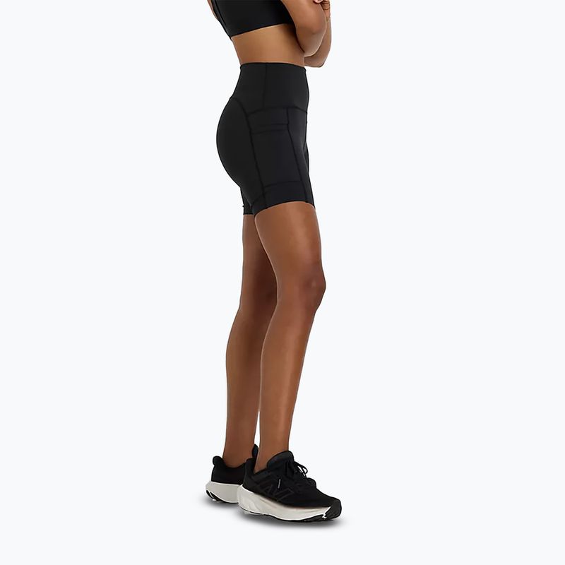 Dámské běžecké šortky New Balance Sleek Pocket High Rise black 3