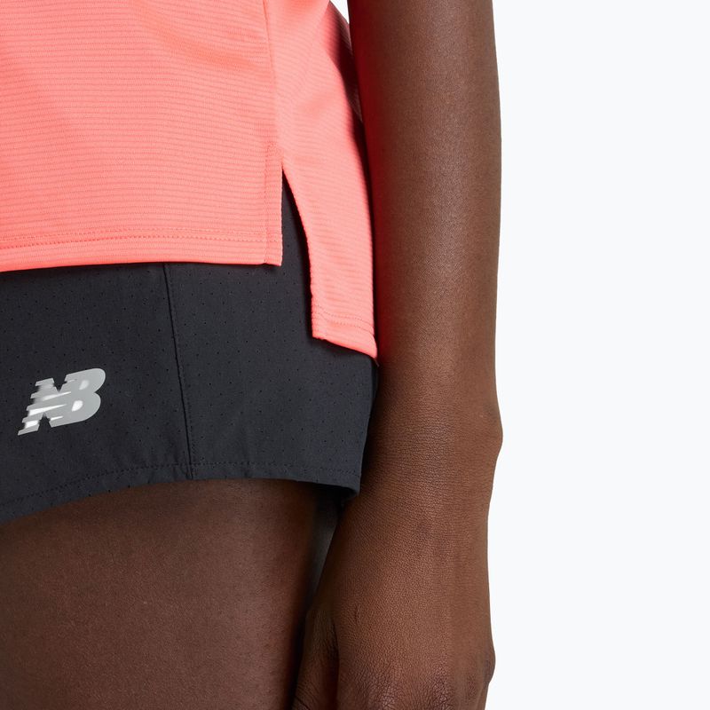 Dámské běžecké tričko New Balance Essentials SS driftred 5
