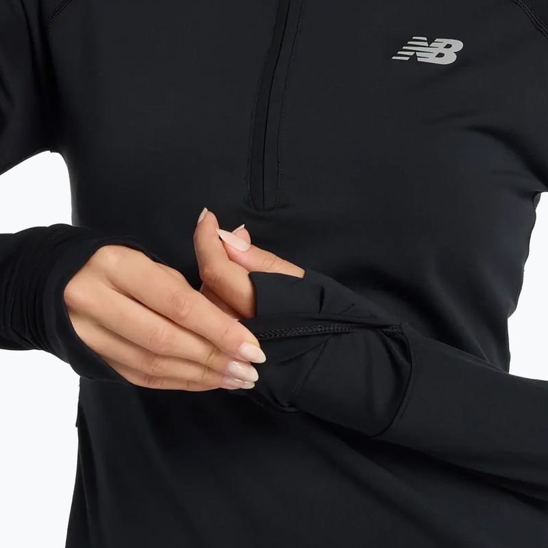 Dámská běžecká mikina New Balance Harmony Half Zip black  5