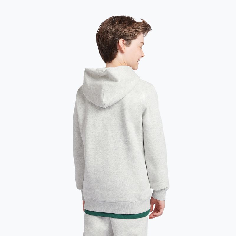 Dětská mikina New Balance Brush Back Small Logo Hoodie ash heather 3