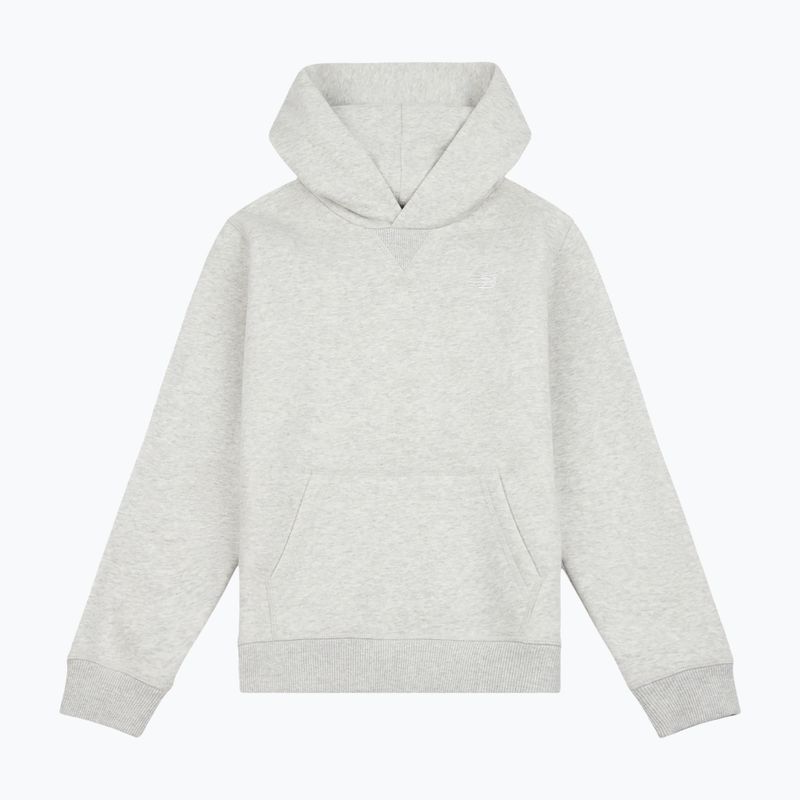 Dětská mikina New Balance Brush Back Small Logo Hoodie ash heather 6