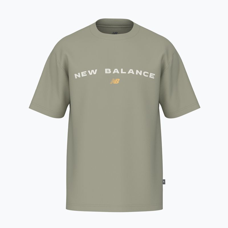 Pánské tričko New Balance Reimagined Graphic olivine