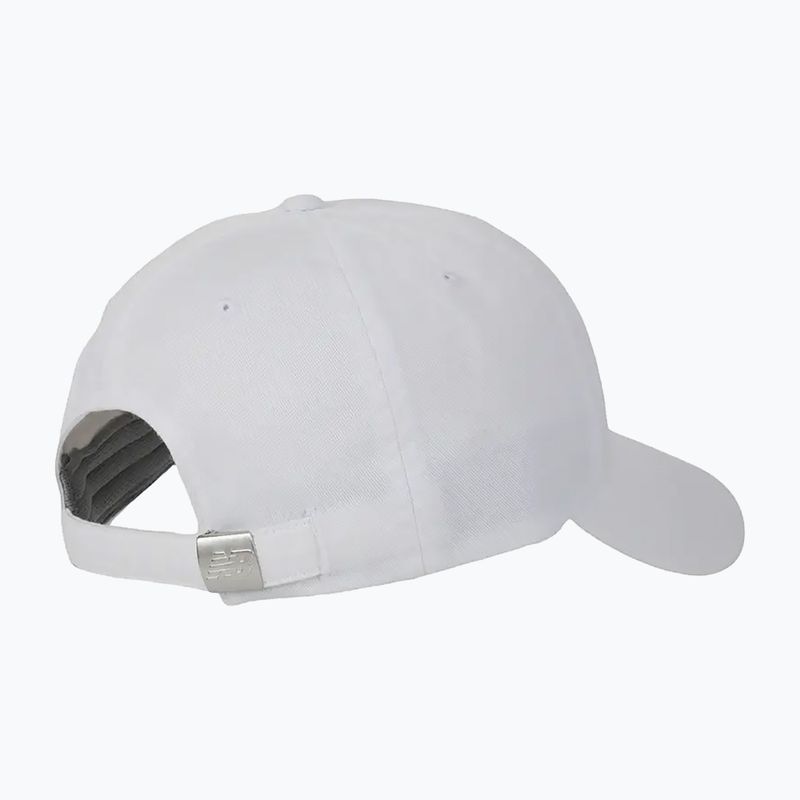 Kšiltovka  New Balance 6 Panel Classic V 2.0 white 2