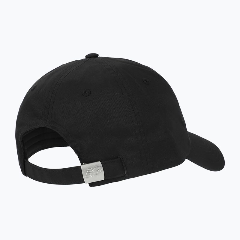 Dámská kšiltovka New Balance 6 Panel Linear Logo black 2