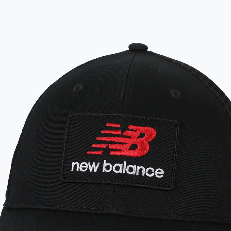 Kšiltovka  New Balanc Sacked Patch Logo Trucker black 3